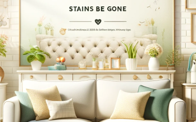 Upholstery Cleaning: Stains Be Gone